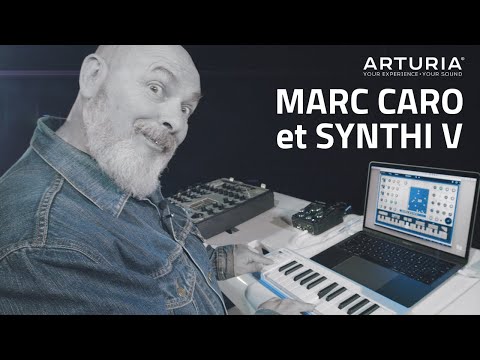 Marc Caro rencontre le SYNTHI V ARTURIA (vidéo de La Boite Noire)