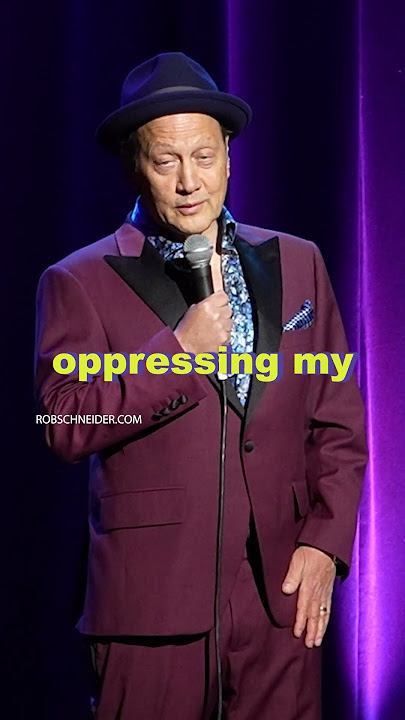 Half White/Half Asian! #RobSchneider #standupcomedy