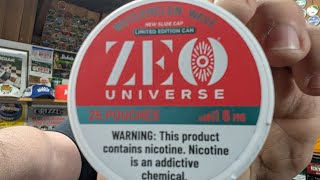 Zeo Universe Watermelon Wave Nicotine Pouches Review 