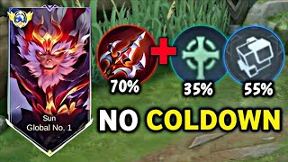 SUN USED THE SUPPORT EMBLEM FOR THE FIRST TIME 😱 TURNS OUT THE DAMAGE IS UNEXPECTED | MLBB
