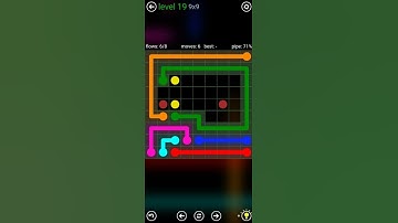 Flow Free | Bonus Pack | Hard Level 19 (9×9) 🎮