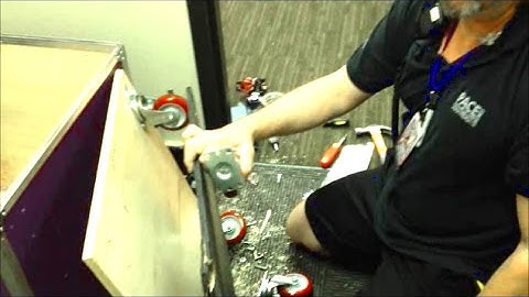 how to fix road cases casters and wheel boards