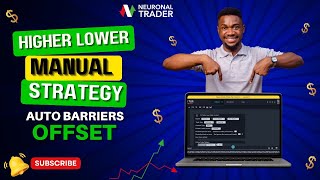 Amazing Higher Lower Manual Strategy😎know the good time to start trading💲Real account trading💲