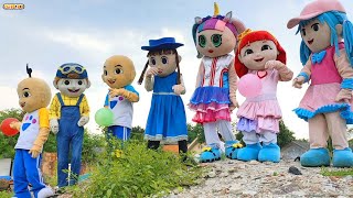 Tiktok 7 Badut Lucu Badut Upin Ipin Lol Rainbow Ruby Masha Sailor Moon Dll Badut Tik Tok Dance