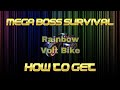 [Limited Code] How to get the Limited Rainbow Volt Bike in Mega Boss Survival!
