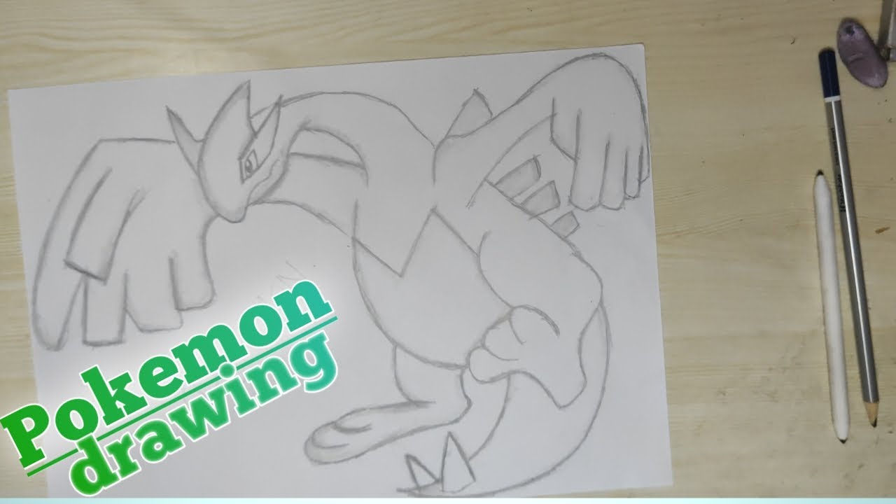 Pokemon drawing || how to draw legendary Pokemon #pokemon - YouTube