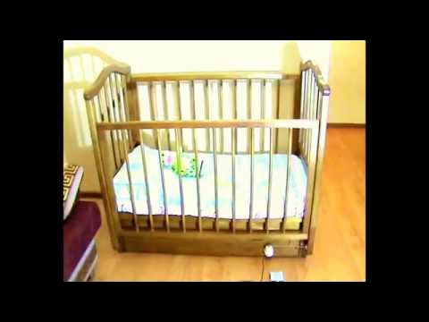 NaNiNa - Моторчик для детской кроватки. Укачиватель - YouTube