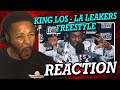 EDUMUCATION! | KING LOS - LA LEAKERS FREESTYLE | REACTION!!!