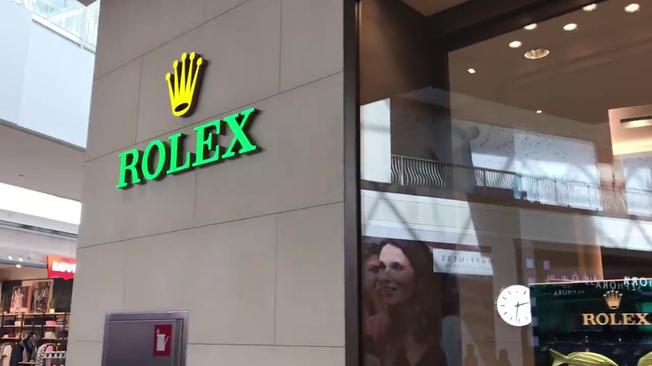 Rolex showroom at Dubai Festival City Mall YouTube