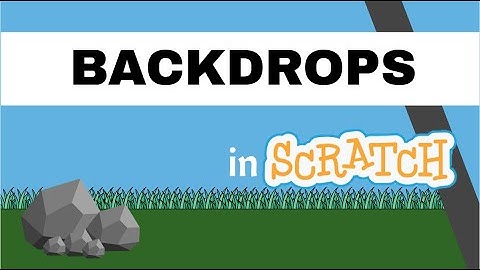 How to code in Scratch - Backdrops - (In 5 minutes)