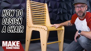 Learn to Design and Prototype a Chair with Only a Few Tools | Woodworking Project
