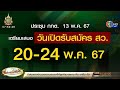 กกต.นัดถก คาดรับสมัคร สว.20-24 พ.ค.นี้ - เปิด 10 จังหวัด ขอรับเอกสารการสมัครมากที่สุด