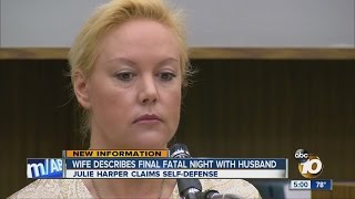 Wife testifies that she never meant to kill husband during violent struggle