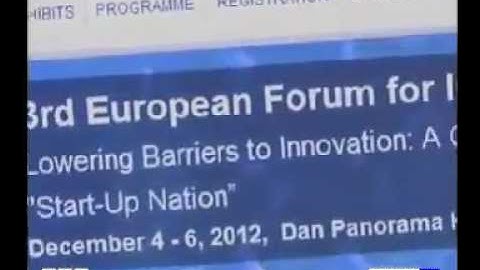 Imrich Chlamtac on EFI 2012