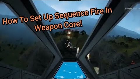 How To Use Sequence Fire Modes In Weapon Core.