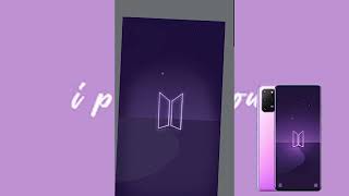 Making I purple you S20 BTS edition Wallpaper screenshot 2