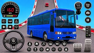Crazy Bus Mega Ramp Impossible Racing - Bus Stunts Impossible Tracks - Android GamePlay screenshot 5