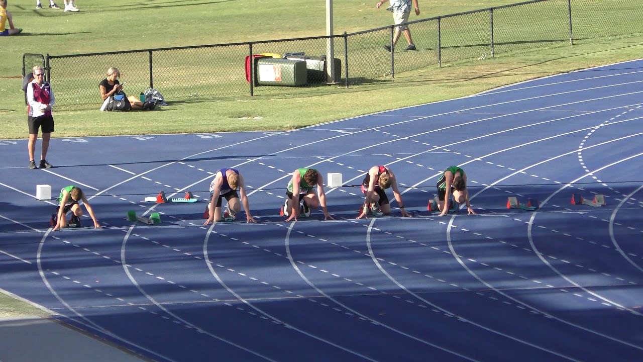 100m H8 Men   Garry Brown Shield 2019