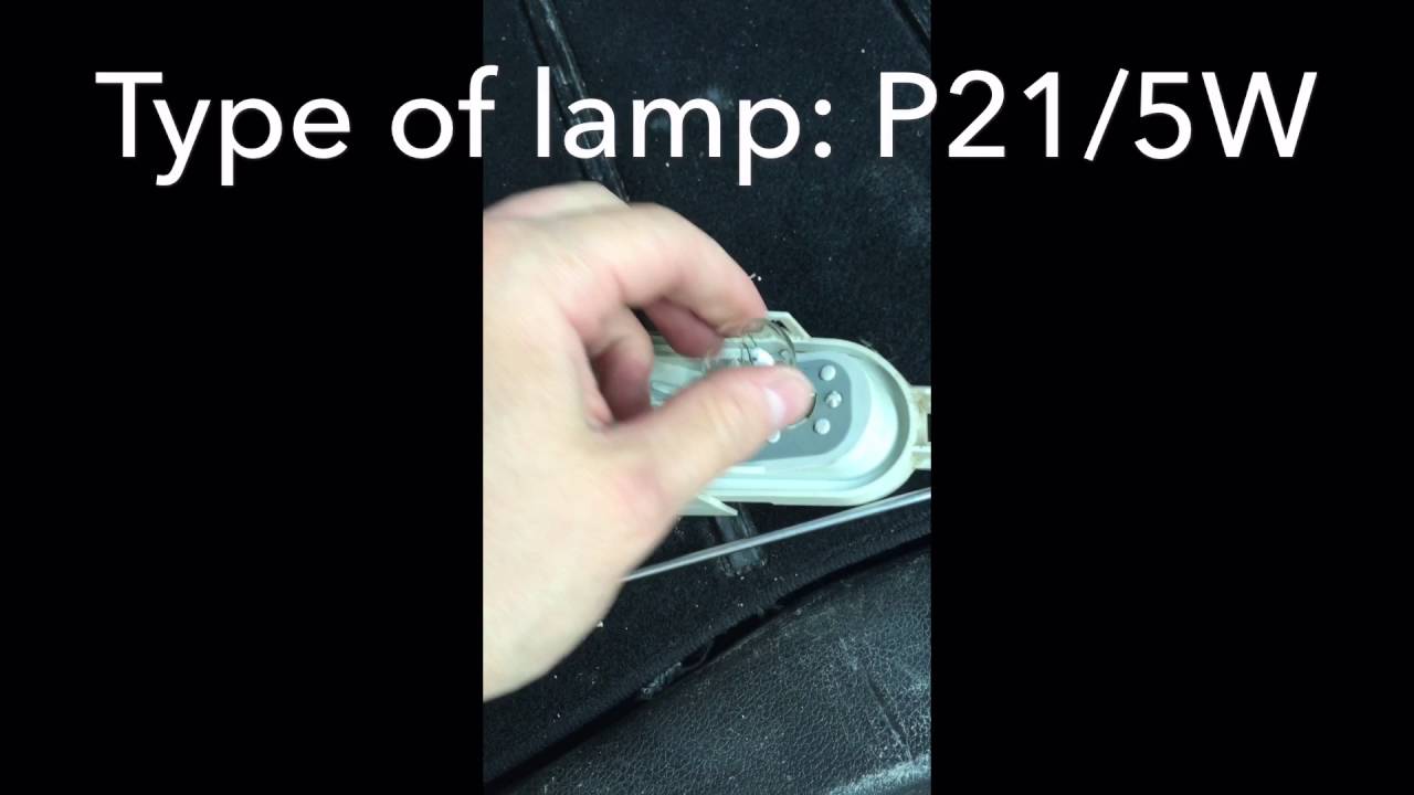 How to change a stopping lamp on a Ford Fusion - no sound [EN] - YouTube