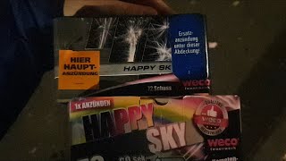 Happy Sky Budget Cake 72 Schuss Feuerwerk