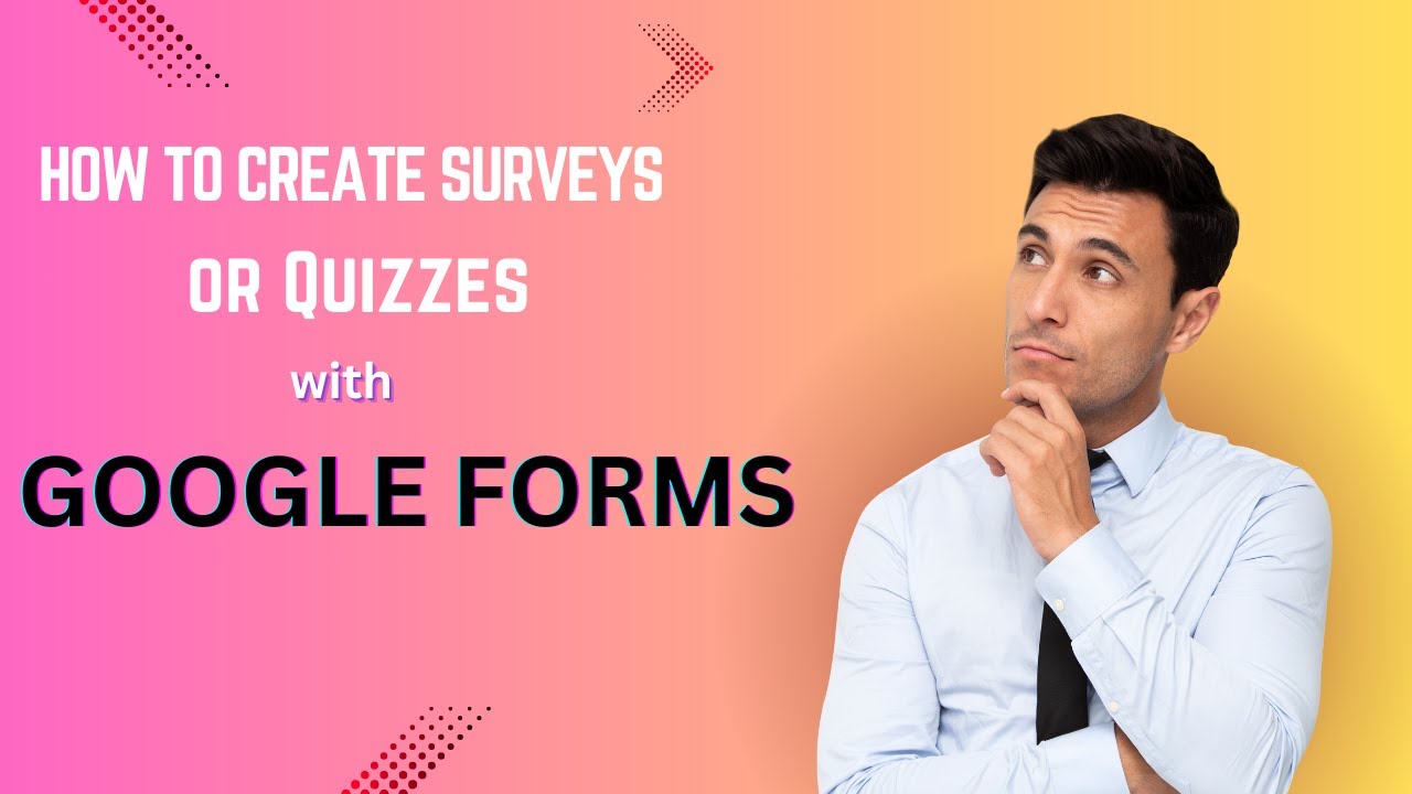 How to create surveys or quizzes with google forms for free youtube
