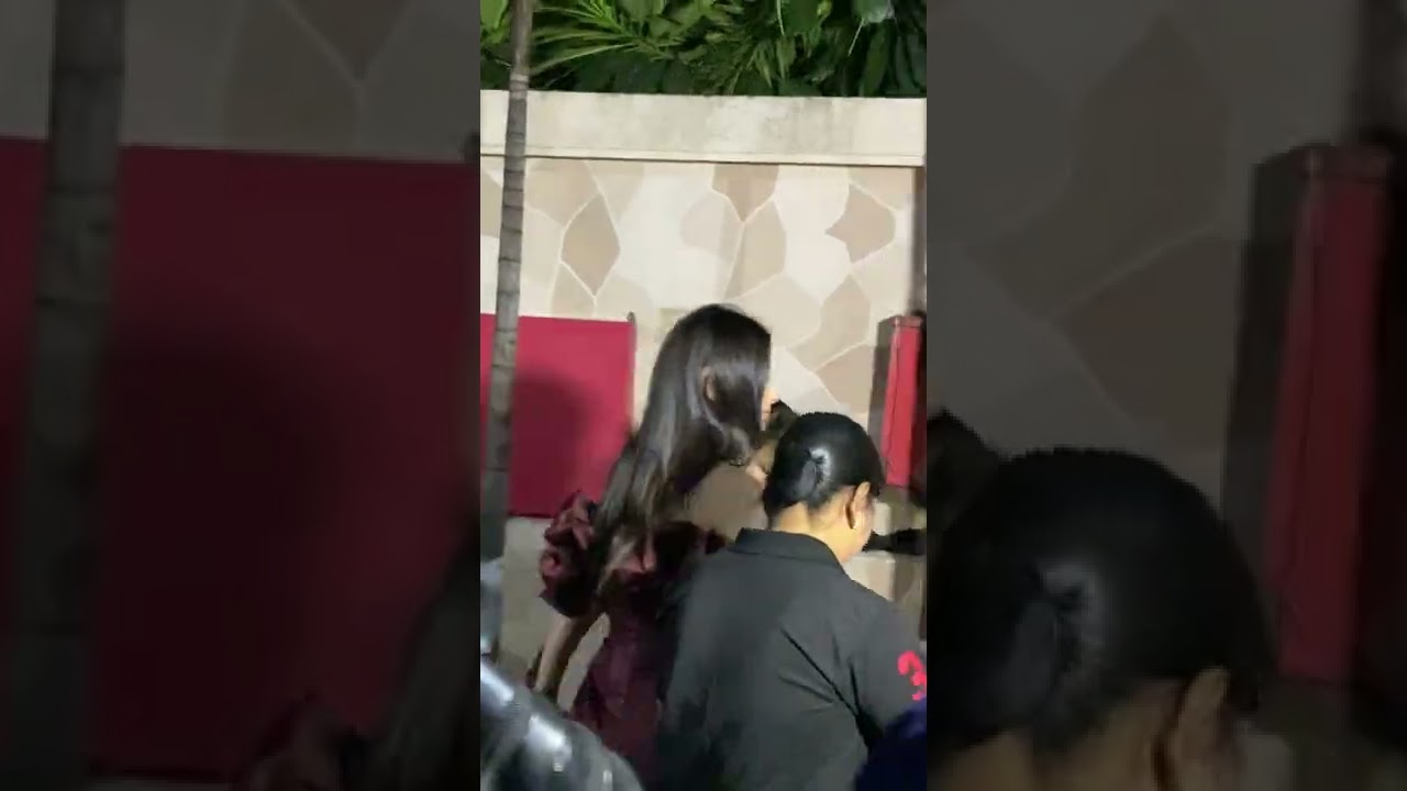 Mouni Roy Poses for the Paps at Birthday Bash