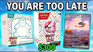You’re Too Late… Pokémon 151 Is OUT OF CONTROL!