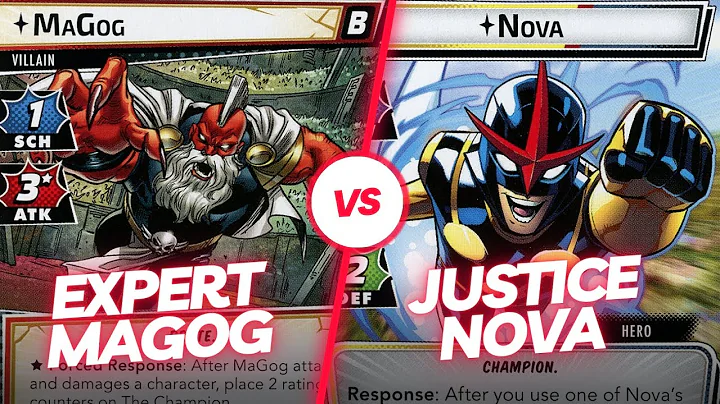 Marvel Champions - Expert Mojo Mania Game 1 - Nova...