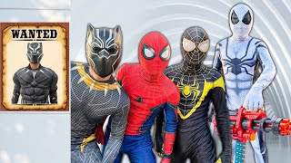 TEAM SPIDER-MAN vs ALIEN SUPERHERO || Who Is THE REAL HERO 2 ( Live Action , Fighting Bad Guys )