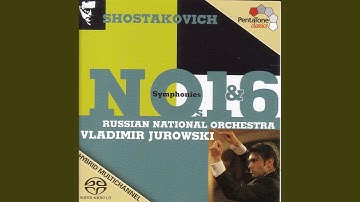 Symphony No. 1 in F Minor, Op. 10: I. Allegretto - Allegro non troppo