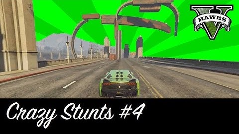 GTA5 Custom Race - Crazy Stunts No4 (GTAV Custom Race Links)