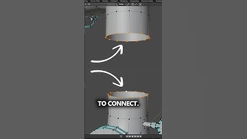 Instantly Merge Edge Loops in Blender #blender #3d #shorts #viralshorts