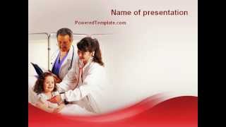 Child Health PowerPoint Template by PoweredTemplate.com