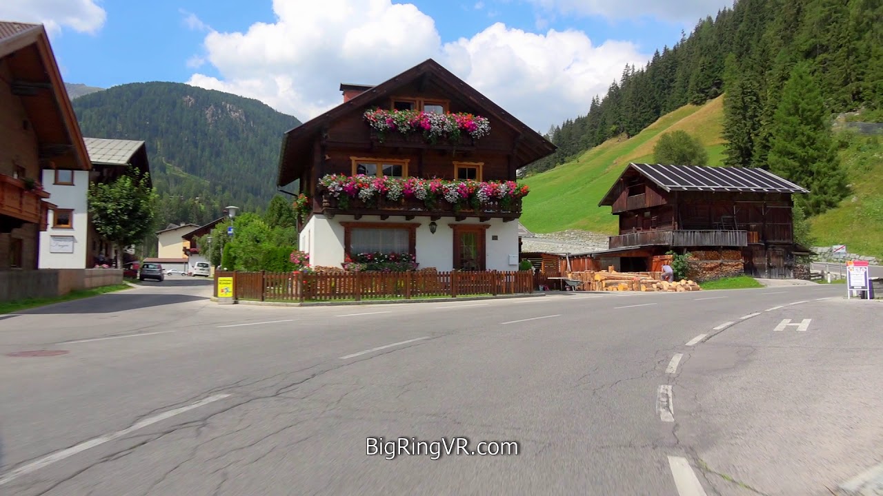 BigRingVR virtual cycling - Staller Sattel, Tirol, Austria