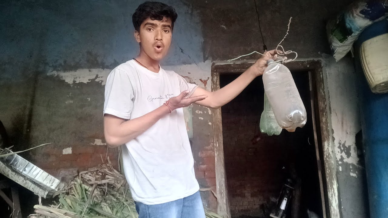 खराब प्लास्टिक की बोतल से डंबल बना डालें 😲💪💪#fitness #viral #bodybuilder #trending 