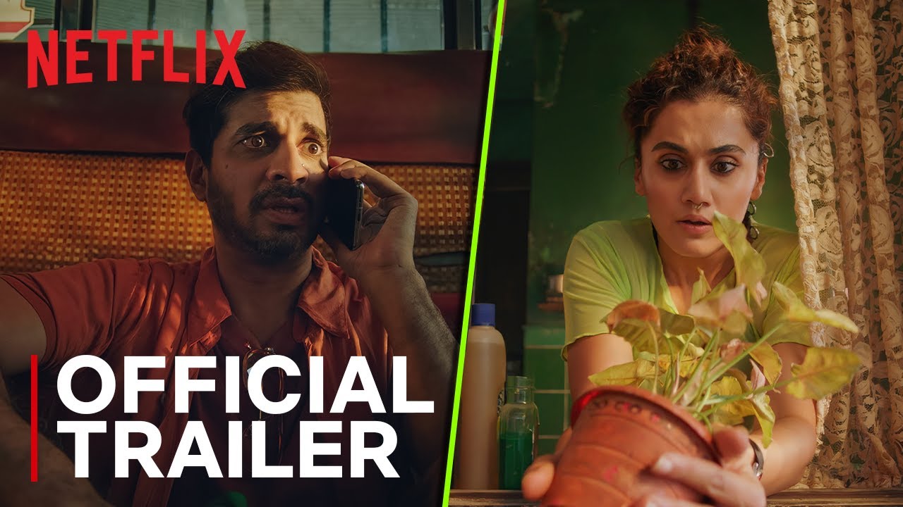 ⁣Looop Lapeta | Official Trailer | Taapsee Pannu, Tahir Raj Bhasin | Netflix India