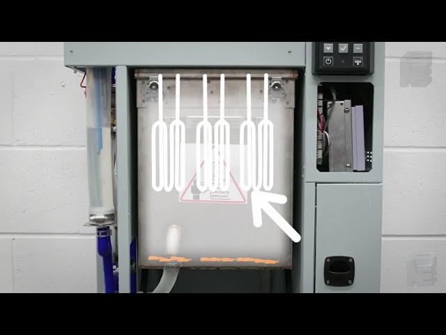 Neptronic SKE4 — How to Set the Blowdown Rate