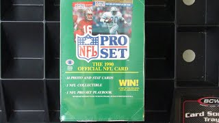 1990 Pro Set Series 1 Football Box Break