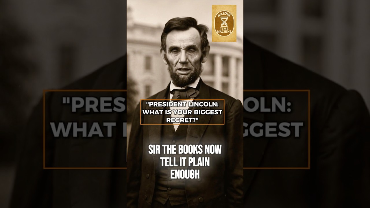 Abraham Lincoln’s Greatest Regret Revealed ⏳🇺🇸