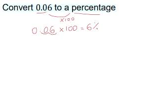 Decimal to Percentage Update