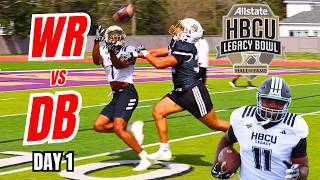 Stop Trying Me Wr Vs Db 1-On-1 Hbcu Bowl Practice Day 1