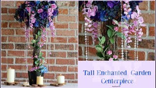 DIY Tall Enchanted Rustic Wedding Centerpiece + SUPER CHAT ANNOUNCEMENT