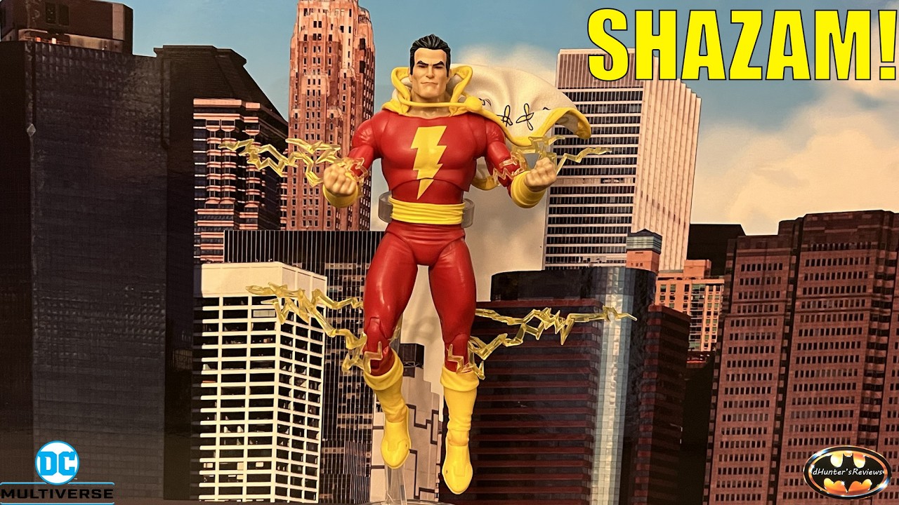 DCマルチバース　シャザム　キャプテンマーベル McFarlane DC Multiverse Shazam! Power Of Shazam Captain Marvel