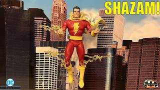 McFarlane DC Multiverse Shazam! Power Of Shazam Captain Marvel Action Figure Review & Comparison