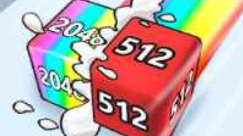 Jelly Run 2048 - Gameplay Walkthrough (iOS & Android) #games #funny