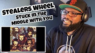 Video thumbnail of "Stealers Wheel - Stuck In The Middle With You | REACTION"