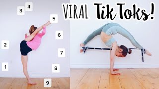 Attempting Viral Flexibility TikToks!