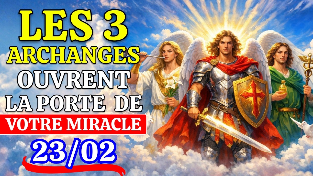 VOTRE SECOURS EST ARRIVÉ ! Les 3 Archanges activent maintenant le miracle divin dans votre vie !