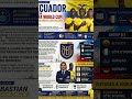Ecuador at the FIFA World Cup: Team profile and history #football #fifa #soccer #worldcup