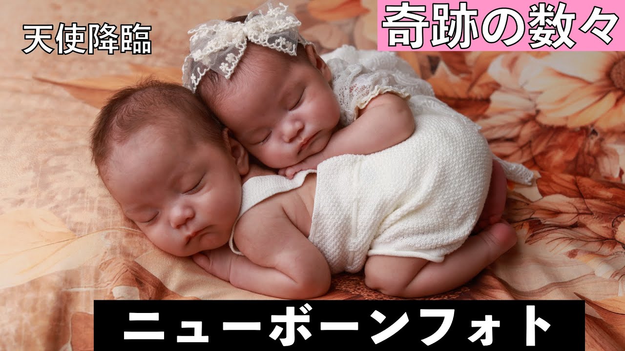 【双子VLOG】奇跡の一枚！ニューボーンフォト大公開